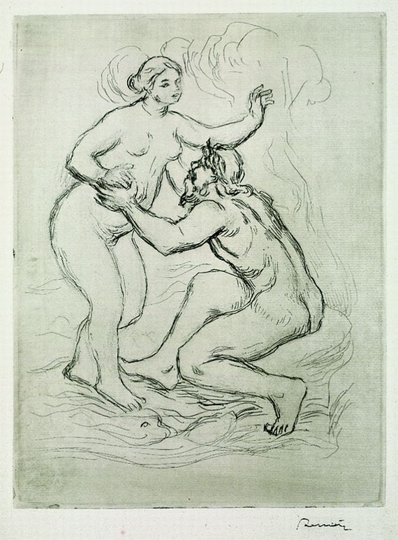 Pierre-Auguste Renoir - Le fleuve Scamandre, 2e planche