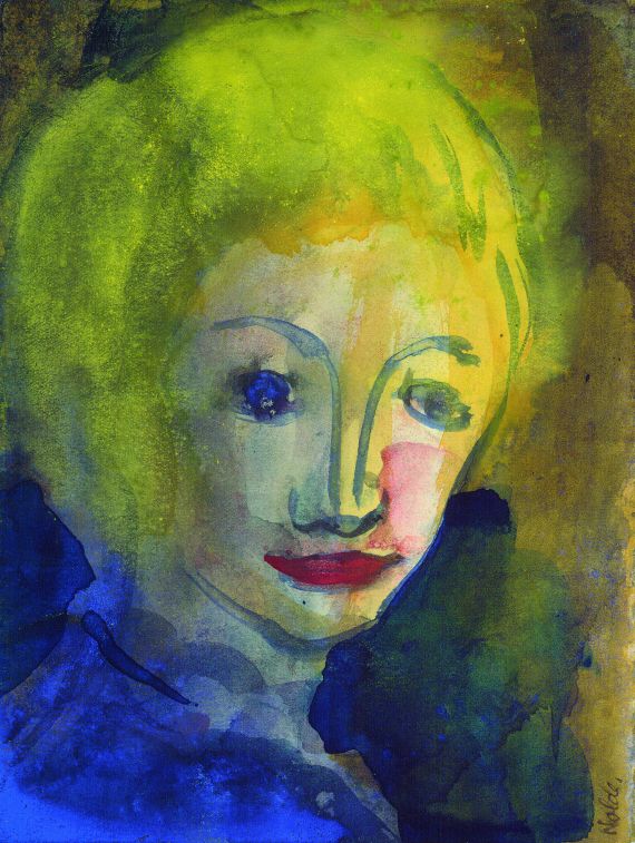 Emil Nolde - Frauenporträt