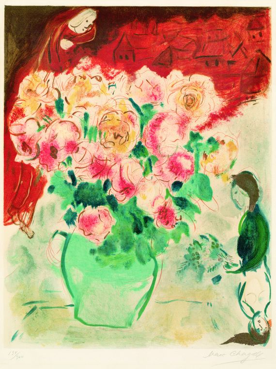Marc Chagall - Le Bouquet