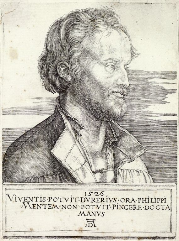 Albrecht Dürer - Philipp Melanchthon
