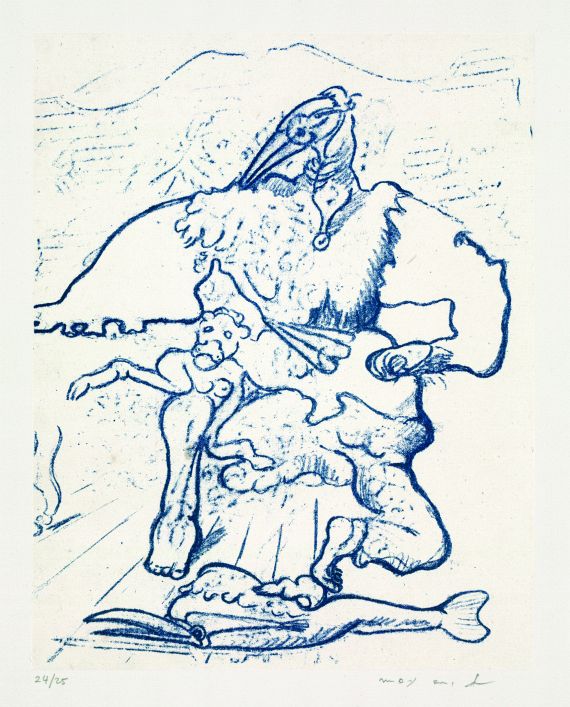 Max Ernst - Le Parquet se soulève