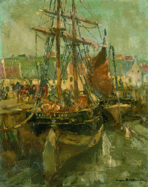 Eugène Dekkert - Hafen von St. Monance, Schottland