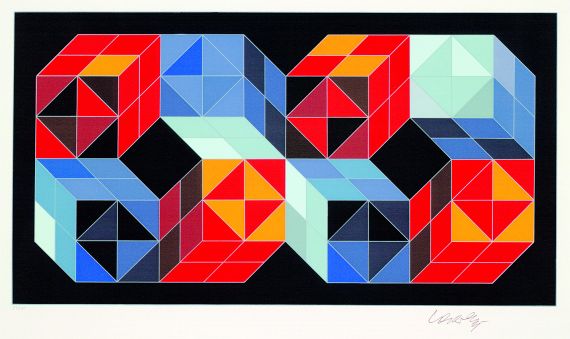 Victor Vasarely - Les Perspectives