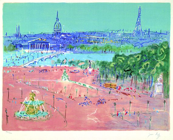Jean Dufy - Place de la Concorde