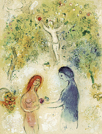 Marc Chagall - Daphnis und Chloe