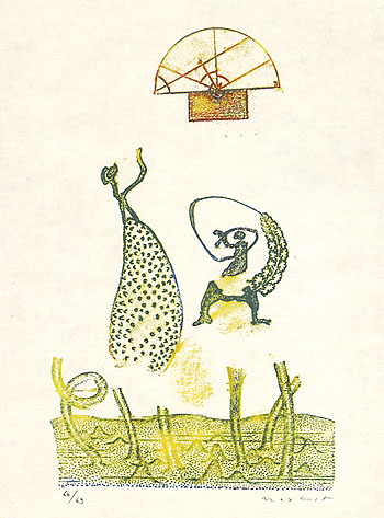 Max Ernst - Aus: Lewis Carrolls Wunderhorn