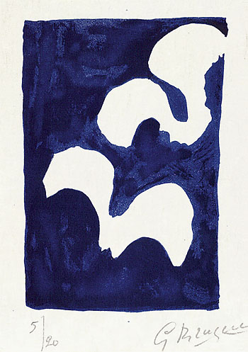 Georges Braque - Oiseaux dans la Nuit