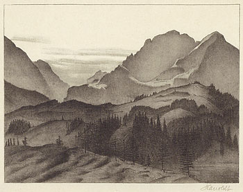 Alexander Kanoldt - Karwendel