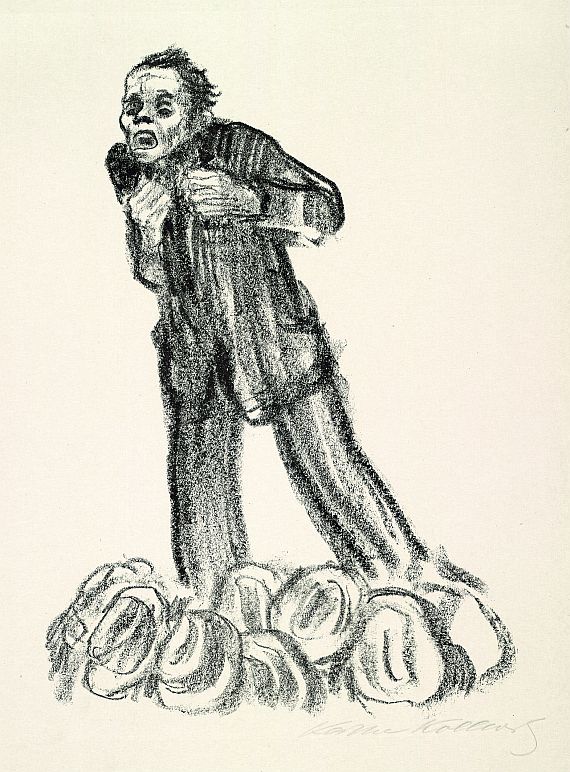 Käthe Kollwitz - Der Agitationsredner (II. Fassung)