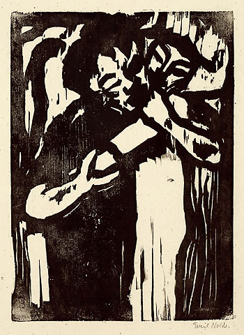Junges Paar, 1917