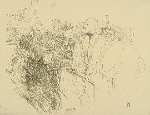 Henri de Toulouse-Lautrec - Procès Arton, déposition Ribot