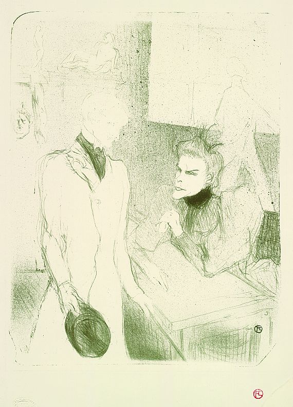 Henri de Toulouse-Lautrec - Brandès et le Bargy, dans Cabotins