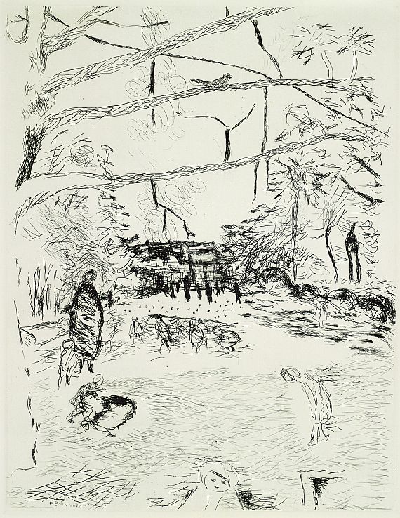 Pierre Bonnard - Le parc Monceau