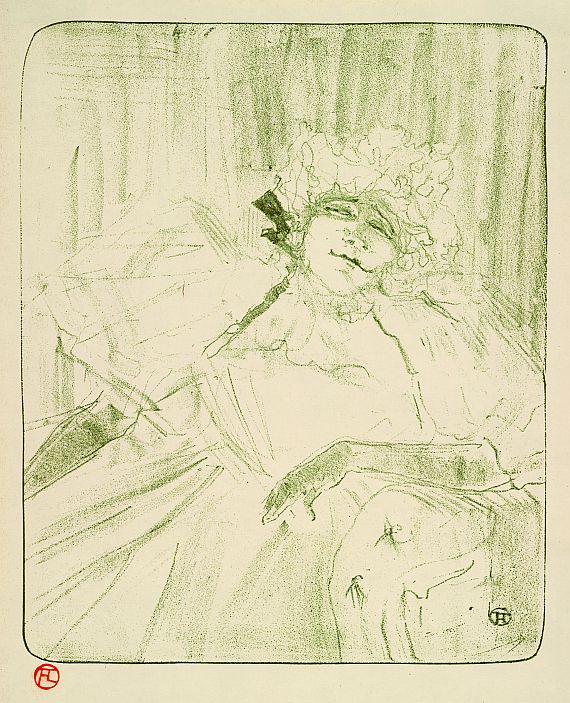 Henri de Toulouse-Lautrec - Yvette Guilbert, Chanson Ancienne