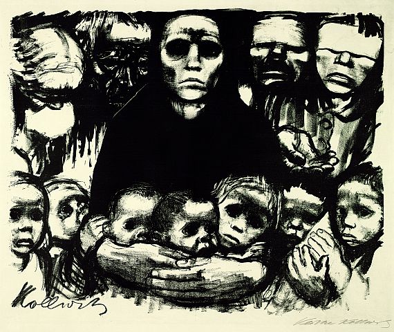 Käthe Kollwitz - Die Überlebenden (Plakat)