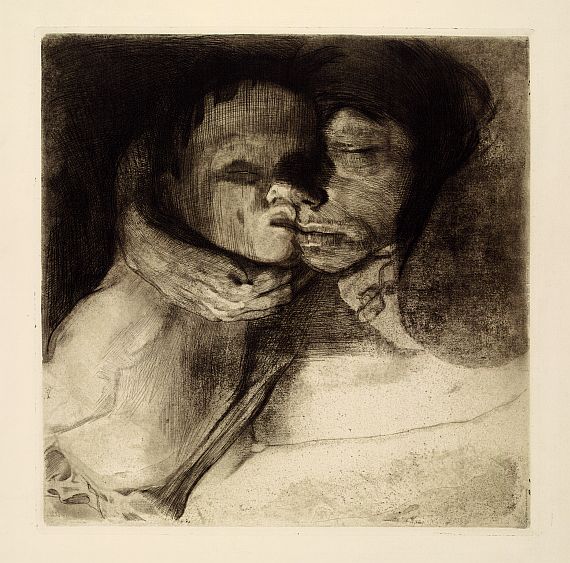 Käthe Kollwitz - Tod, Frau und Kind