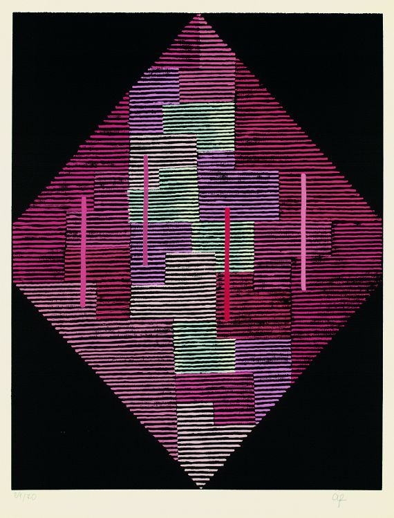 Adolf Richard Fleischmann - Sechs Serigraphien