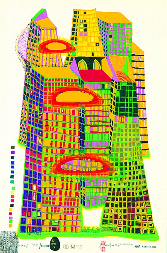 Friedensreich Hundertwasser - Good Morning City