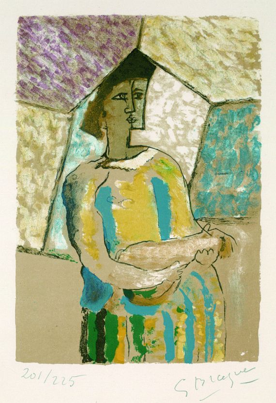 Georges Braque - La Femme à la Mandoline