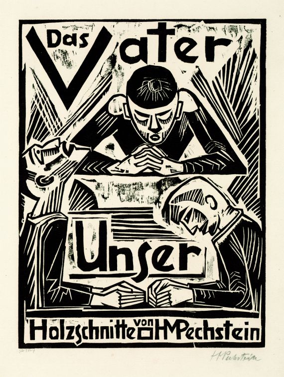 Hermann Max Pechstein - Das Vater Unser