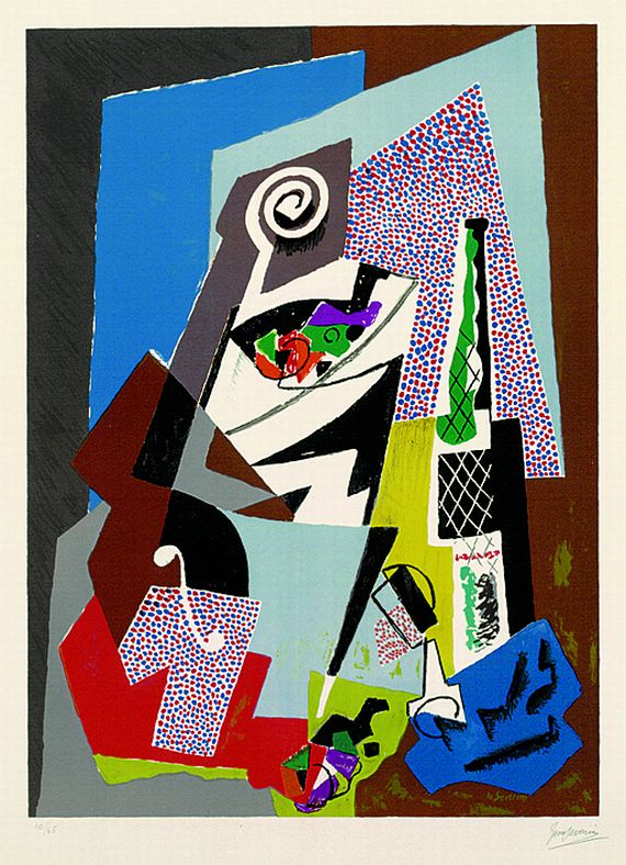 Gino Severini - Natura morta a violino