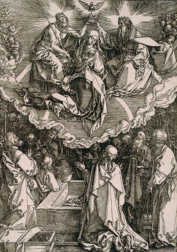 Albrecht Dürer - Mariä Himmelfahrt und Krönung