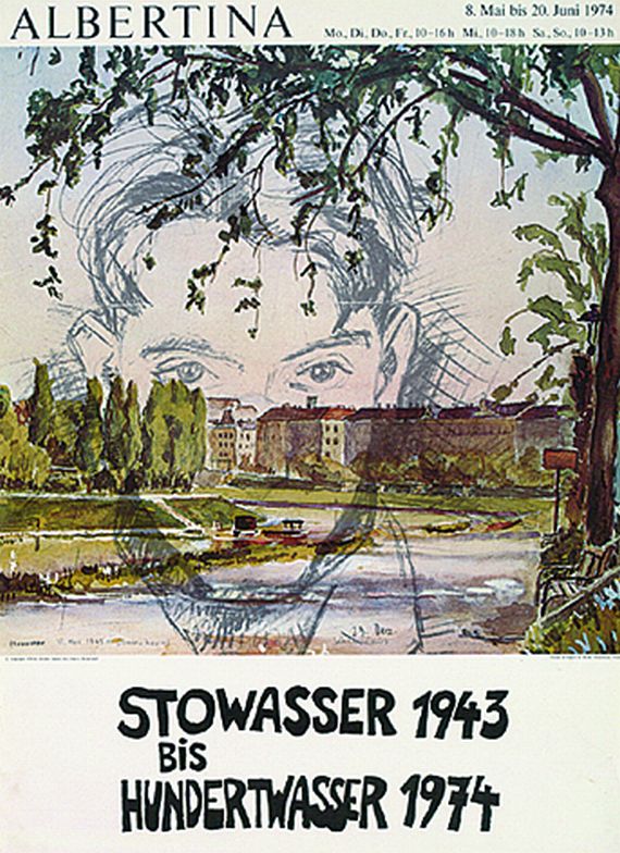 Friedensreich Hundertwasser - 16 Bll. Plakate