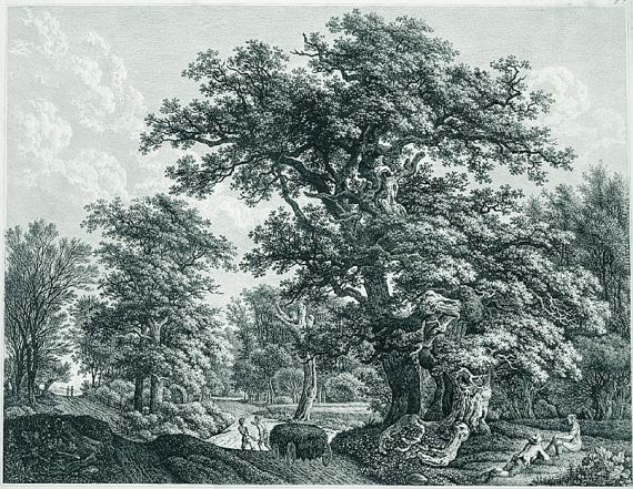 Carl Wilhelm Kolbe - 3 Bll. Landschaften