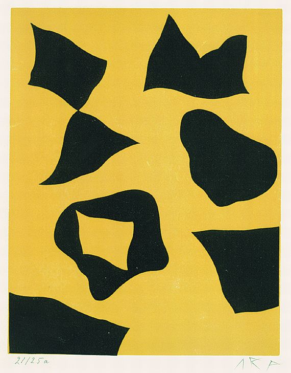 Hans Arp - Es schneit nach oben