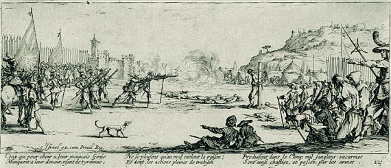 Jacques Callot - 2 Bll. aus: Les grandes misères de la guerre