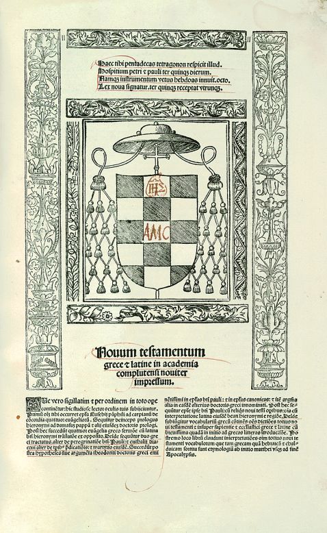 Ximenes de Cisneros, F. - Biblia Polyglotta. Bde. 3-6 in 2 Bdn.