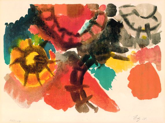 Ernst Wilhelm Nay - Komposition