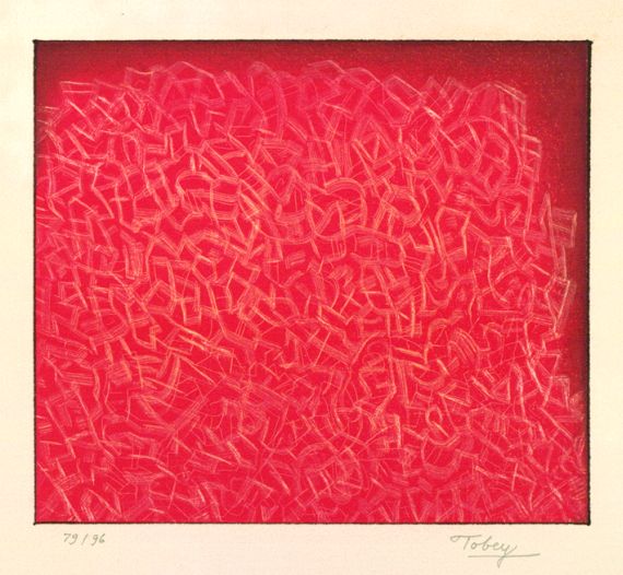 Mark Tobey - 5 Bll. Kompositionen