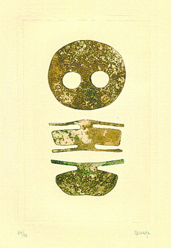 Ferdinand Springer - 5 Bll. aus: Reden und Gleichnisse des Tschuang-Tse