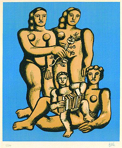 Fernand Léger - Aus: Album de 10 sérigraphies