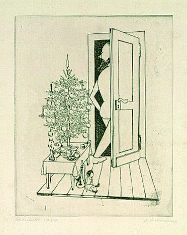 Gottfried Brockmann - Weihnacht 1929