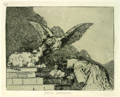 Francisco de Goya - Folge von 80 Bll. Los Desastres de la Guerra