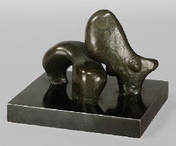 Henry Moore - Maquette for Sheep Piece