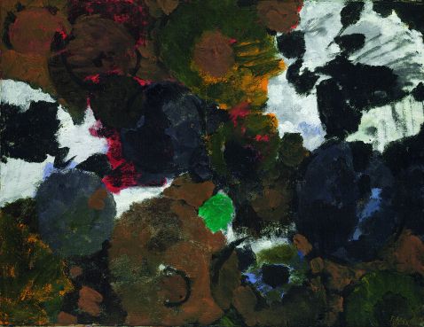 Ernst Wilhelm Nay - Olivklang und Ocker