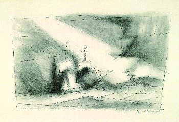 Lyonel Feininger - Vor der Küste, Stein 3