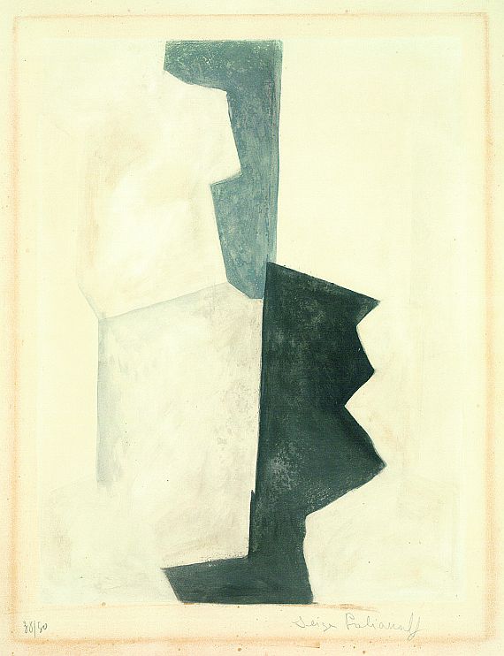 Serge Poliakoff - Composition grise