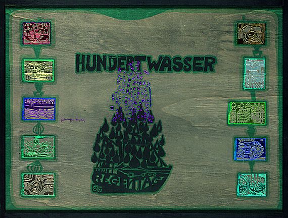 Friedensreich Hundertwasser - Regentag-Kassette
