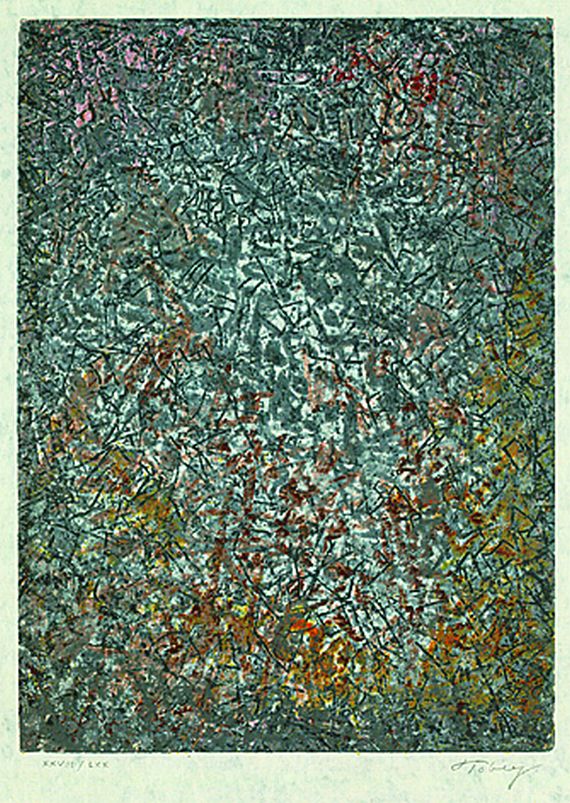 Mark Tobey - 2 sheets: Transformation. Sonata