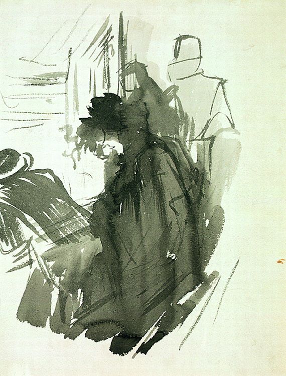 Jean Louis Forain - In der Theaterloge