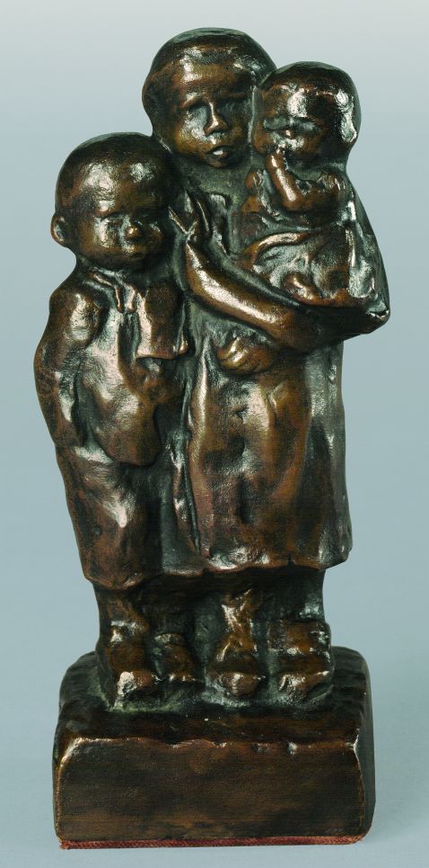 Käthe Kollwitz - Kindergruppe. 1937/38