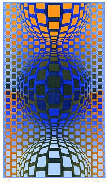 Victor Vasarely - Ran