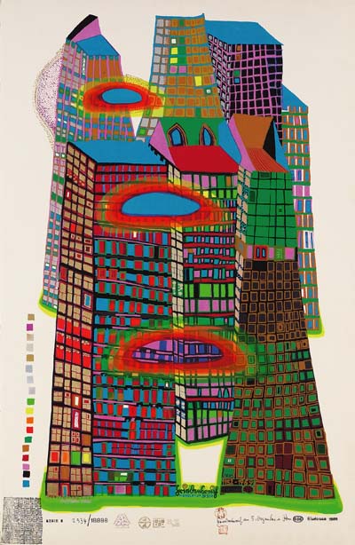 Friedensreich Hundertwasser - Good Morning City