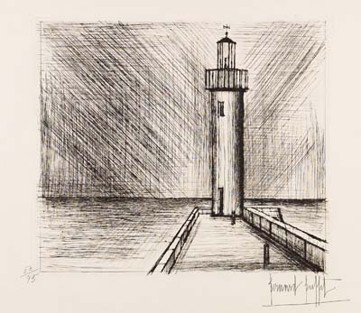 Bernard Buffet - Le phare