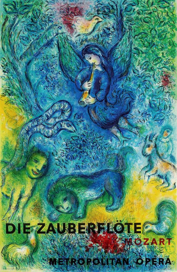 Marc Chagall - Die Zauberflöte