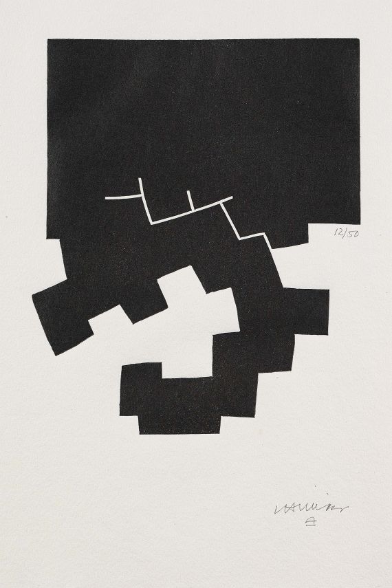 Eduardo Chillida - 4 Bll. aus: Aischylos. Die Perser